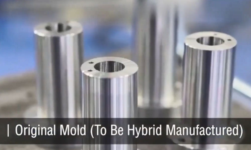 Hybrid Manufacturing of Mold by Metal 3D Printer EP-M250