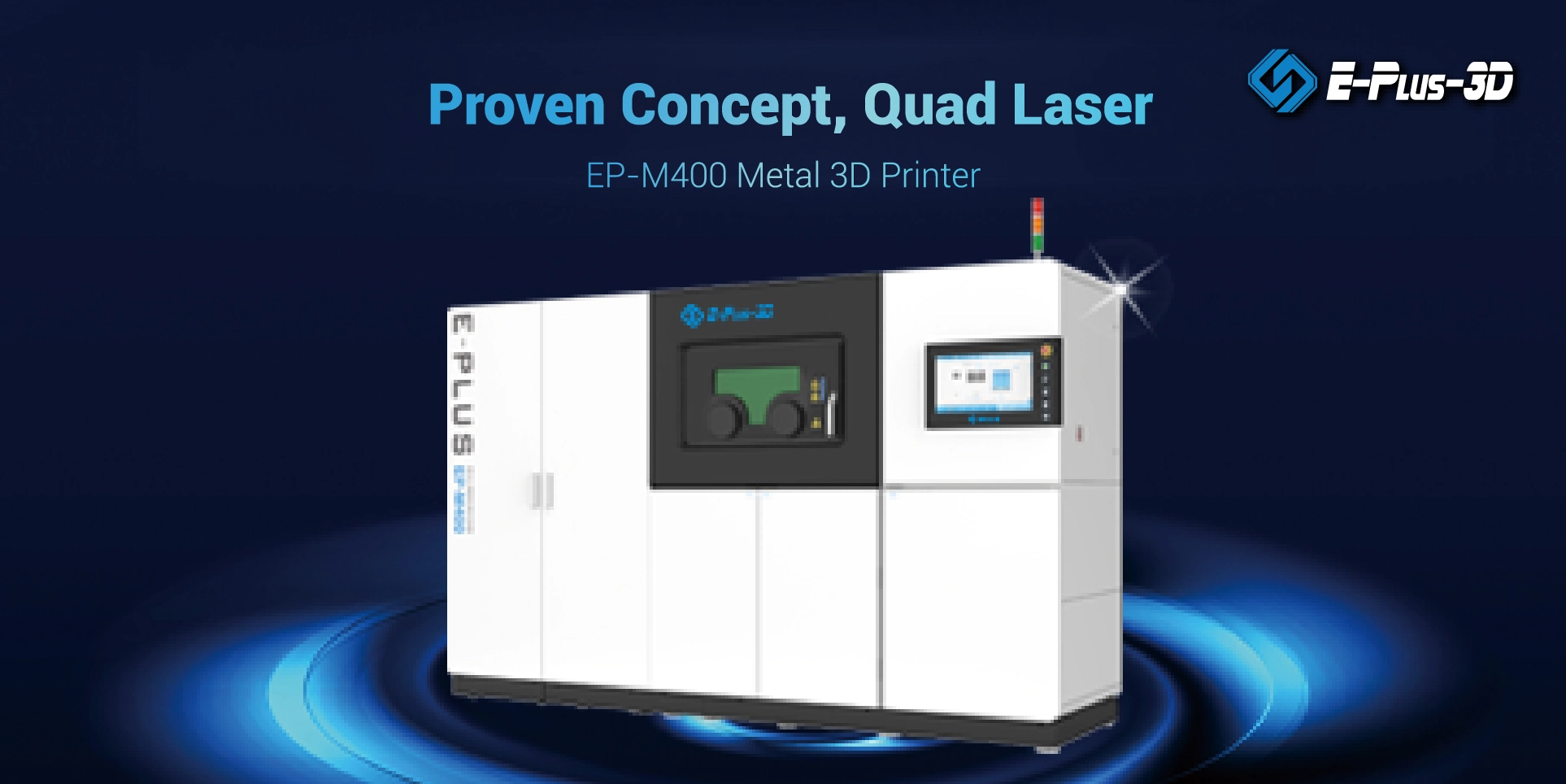 Eplus3D Launched Its New Quad-Laser Metal Powder Bed Fusion Machine EP-M400 to Achieve Higher Throughput and Cost-Efficient
